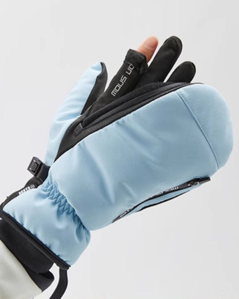 Ski Wear Snowboard Waterproof Dual-Layer Ski Gloves