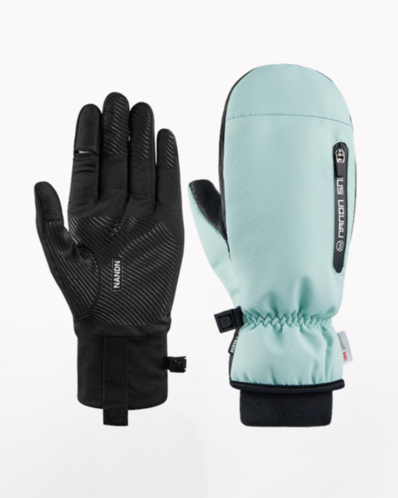 Ski Wear Snowboard Waterproof Dual-Layer Ski Gloves