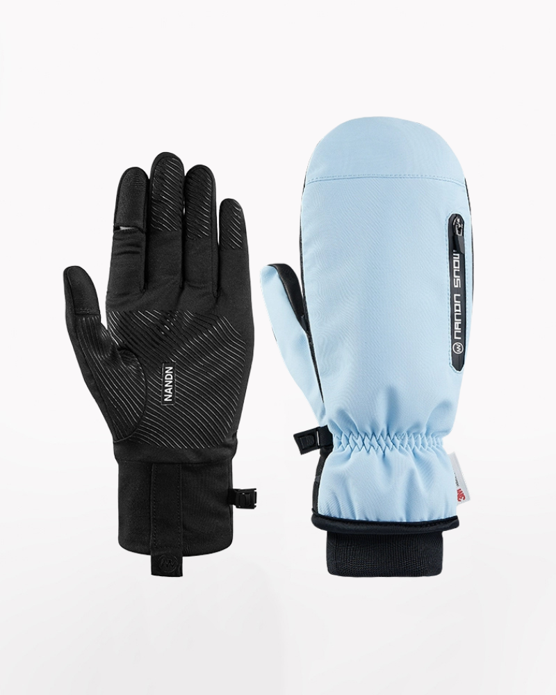 Ski Wear Snowboard Waterproof Dual-Layer Ski Gloves