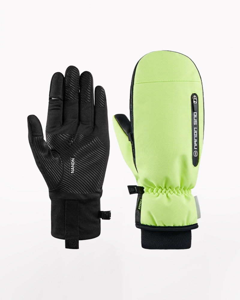 Ski Wear Snowboard Waterproof Dual-Layer Ski Gloves