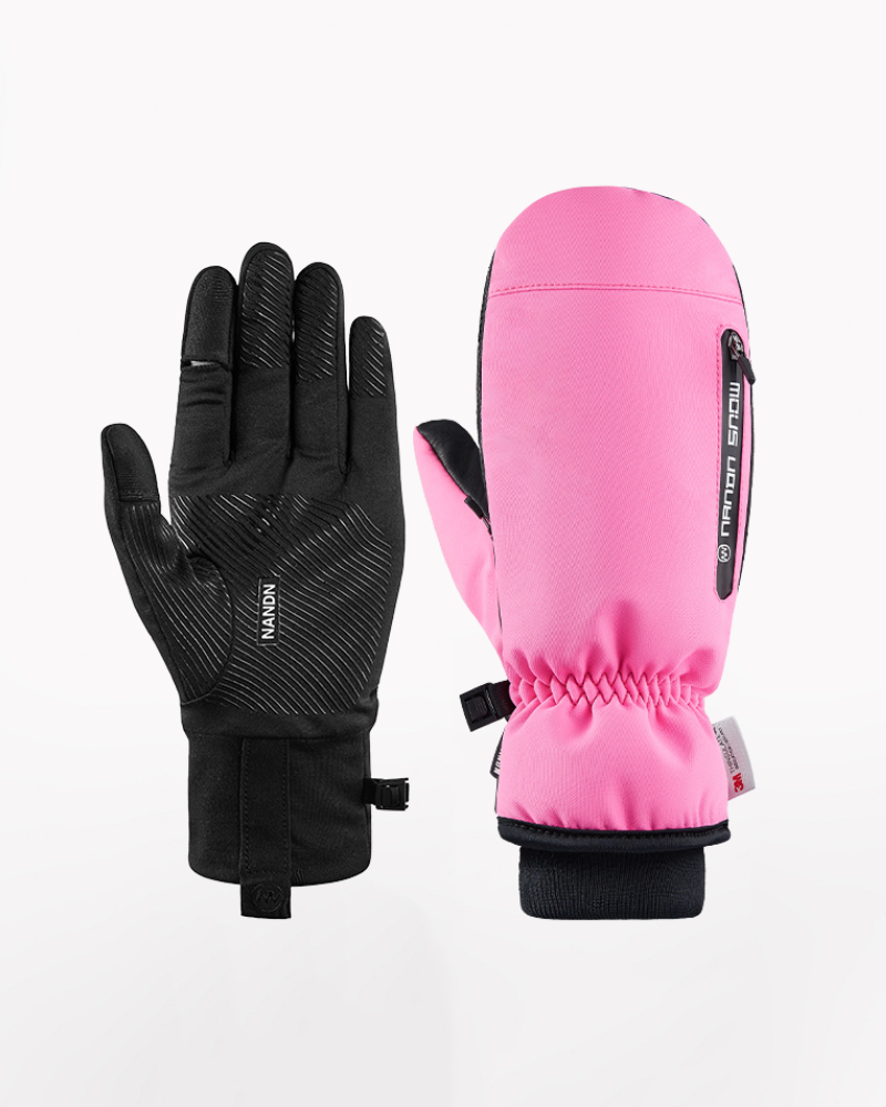 Ski Wear Snowboard Waterproof Dual-Layer Ski Gloves