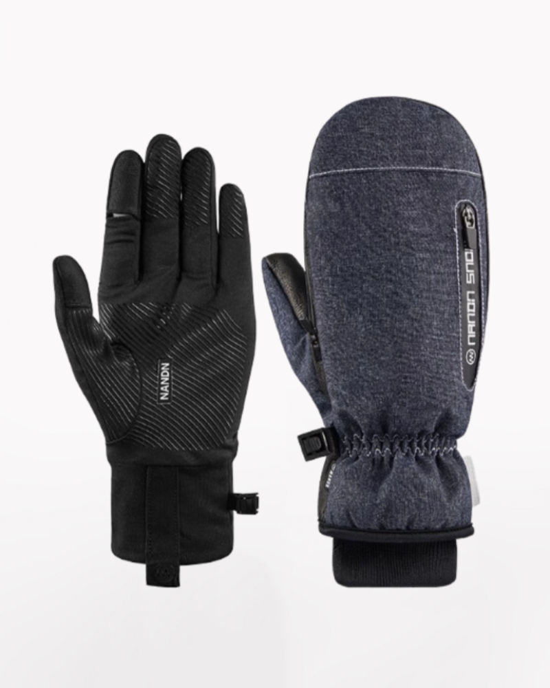 Ski Wear Snowboard Waterproof Dual-Layer Ski Gloves