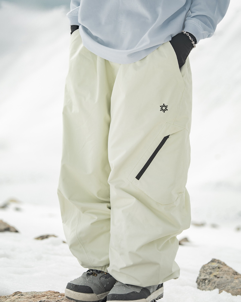 Ski Wear Snowboard Waterproof Loose-Fit Ski Pants -Unisex