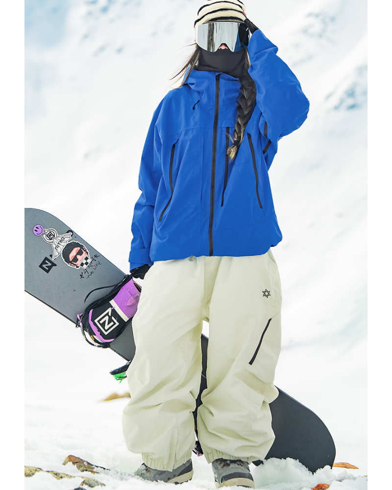 Ski Wear Snowboard Waterproof Loose-Fit Ski Pants -Unisex