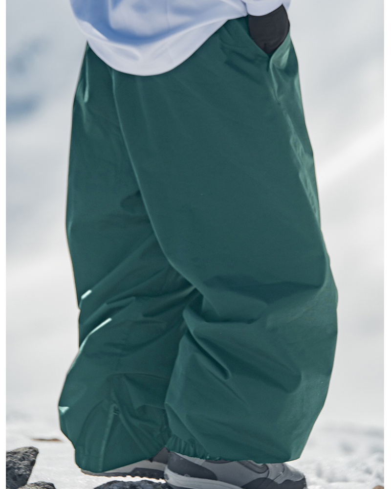 Ski Wear Snowboard Waterproof Loose-Fit Ski Pants -Unisex