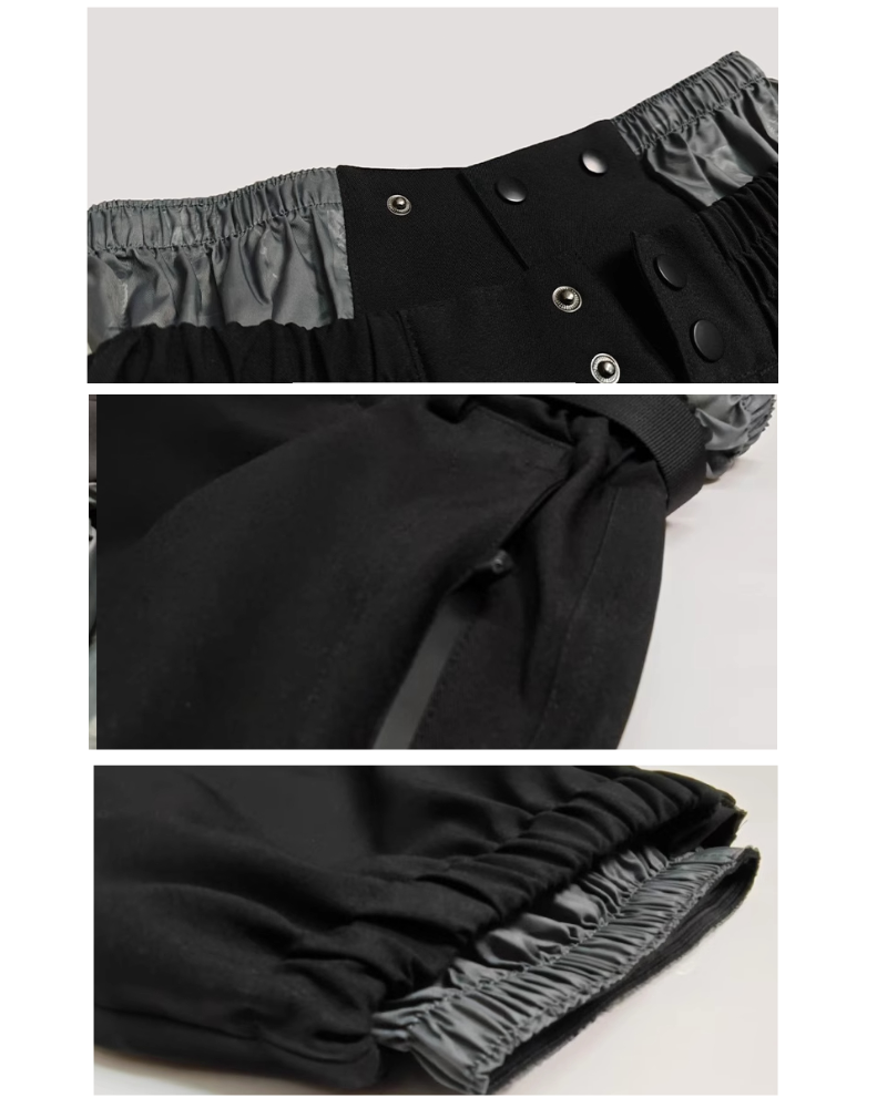 Ski Wear Snowboard Windproof Baggy Ski Pants -Unisex