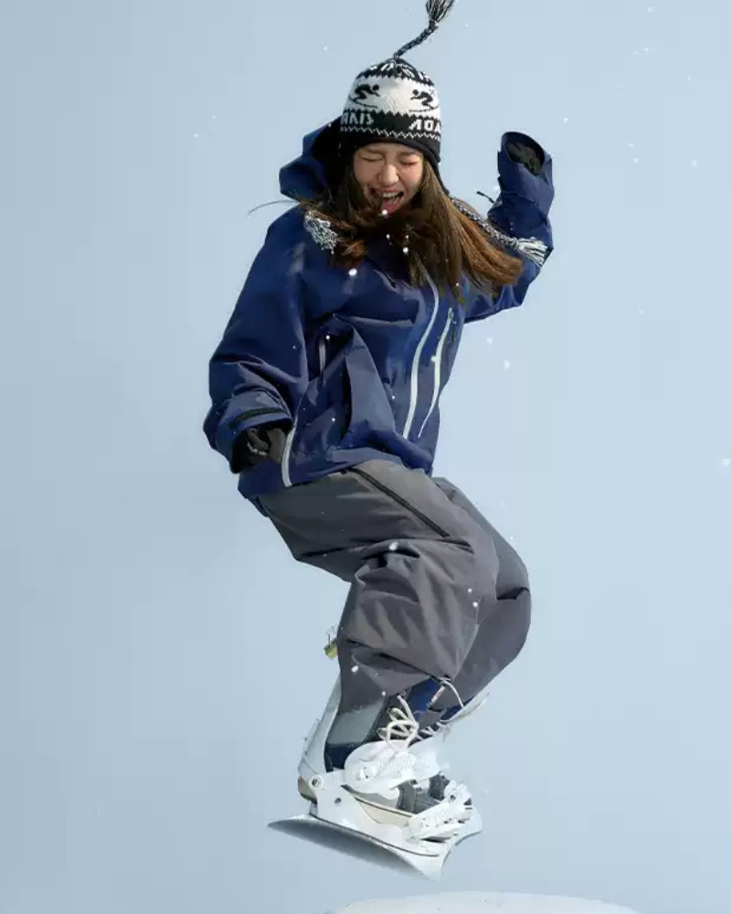 Ski Wear Snowboard Sport 3L Thick Snow Pants -Unisex