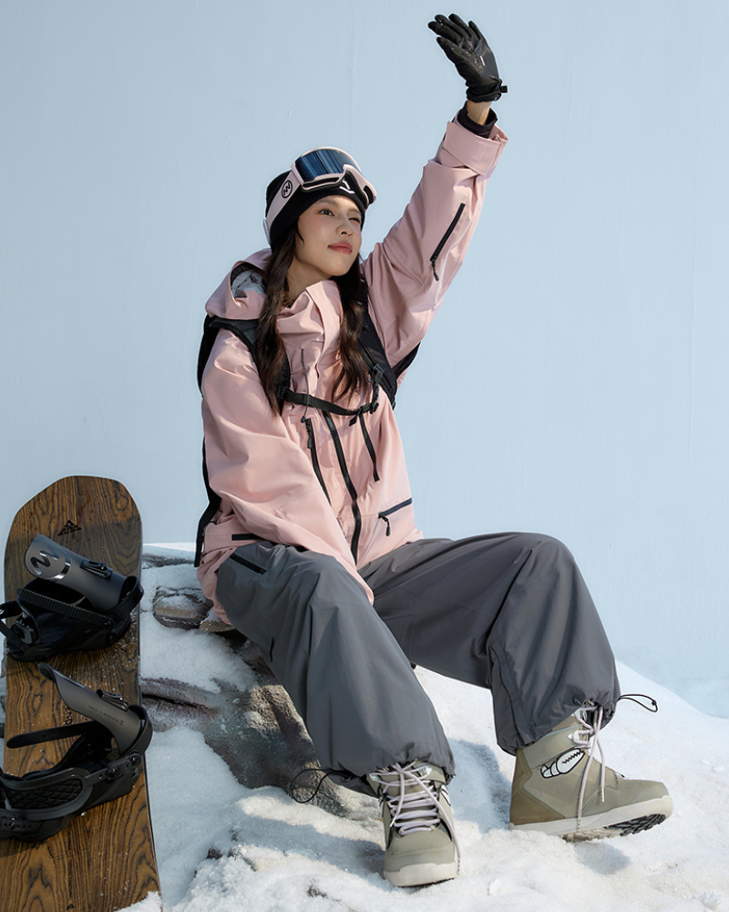 Ski Wear Snowboard Sport 3L Thick Snow Pants -Unisex