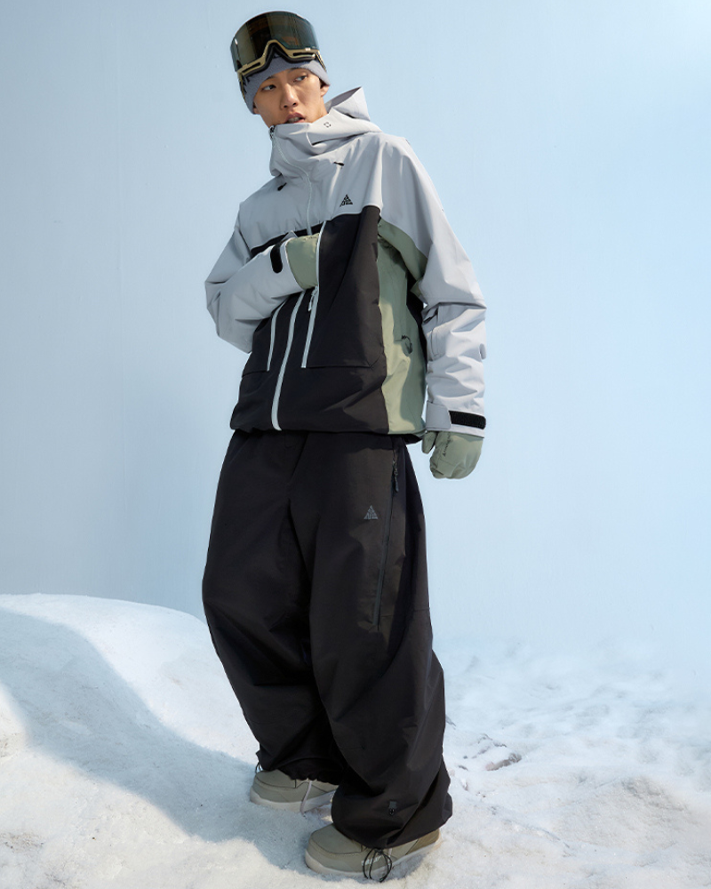 Ski Wear Snowboard Sport 3L Thick Snow Pants -Unisex
