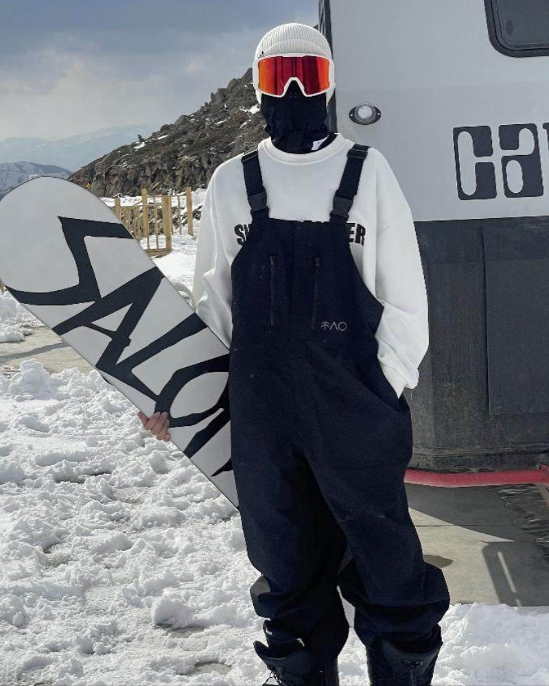 Ski Wear Snowboarding 3L Waterproof Ski Bibs -Unisex
