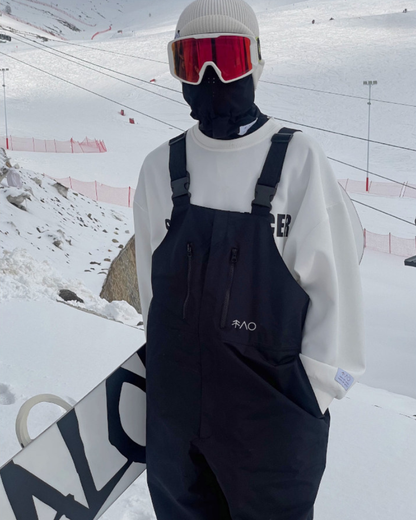 Ski Wear Snowboarding 3L Waterproof Ski Bibs -Unisex