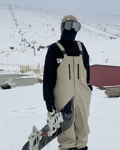 Ski Wear Snowboarding 3L Waterproof Ski Bibs -Unisex