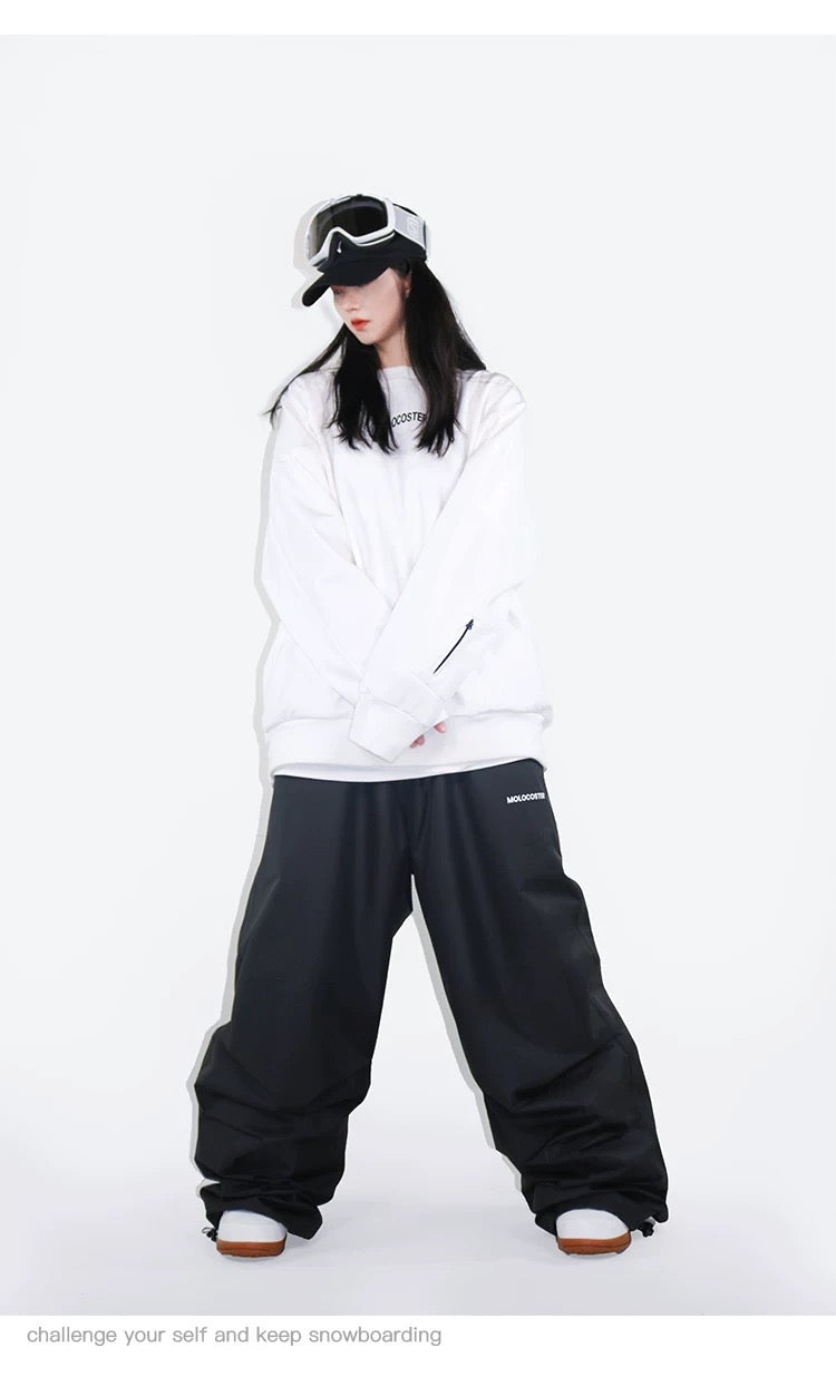 Ski Wear Snowboarding Baggy Snow Pants -Unisex