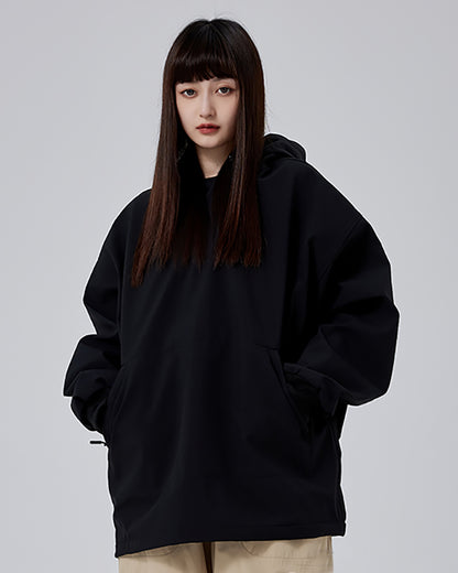 Ski Wear Snowshoe Hare Hoodie - Women&