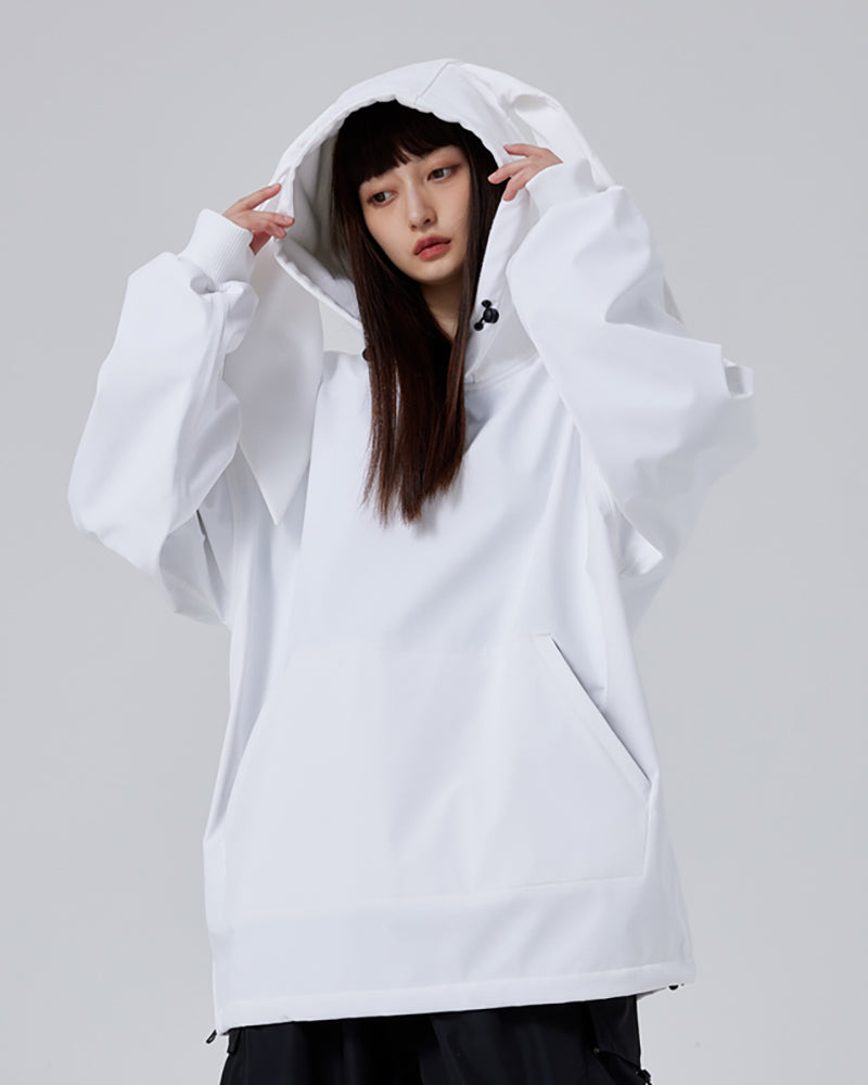 Ski Wear Snowshoe Hare Hoodie - Women&