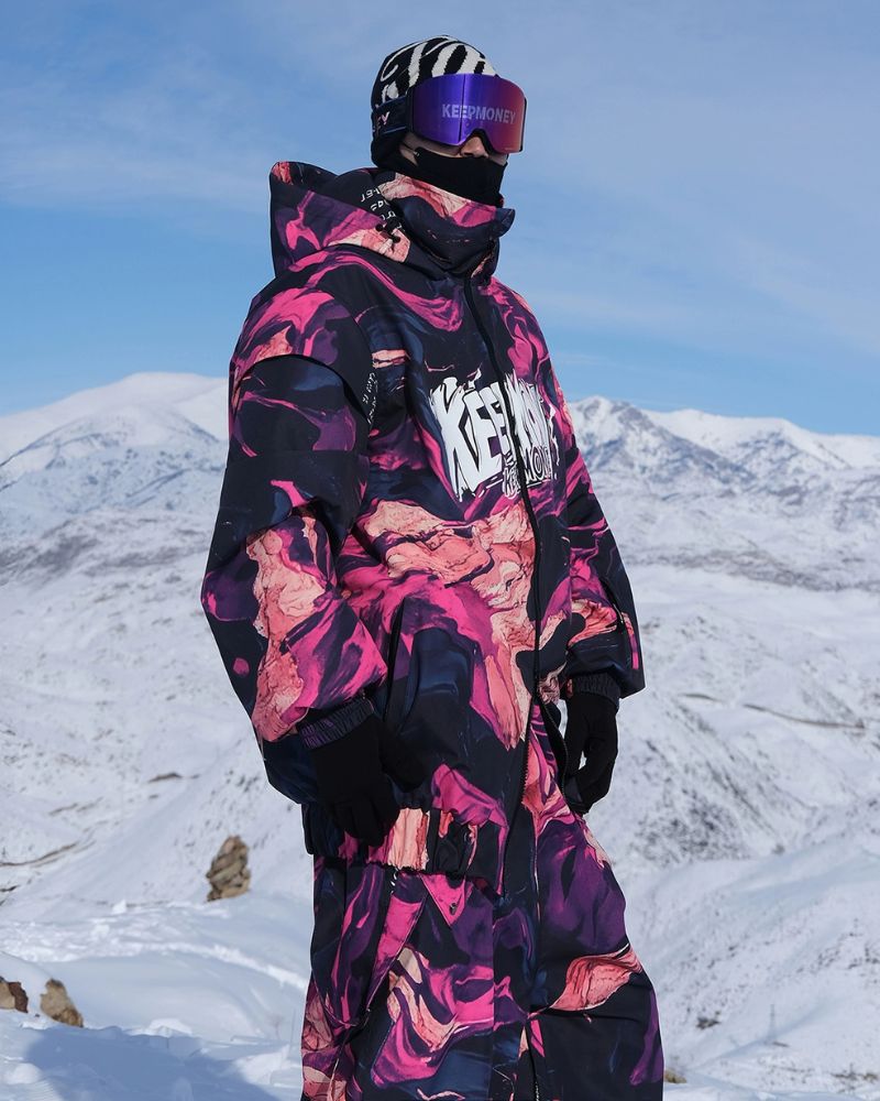 Ski Wear Thick Snow Suit -Unisex(Single Unit Available)