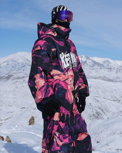 Ski Wear Thick Snow Suit -Unisex(Single Unit Available)