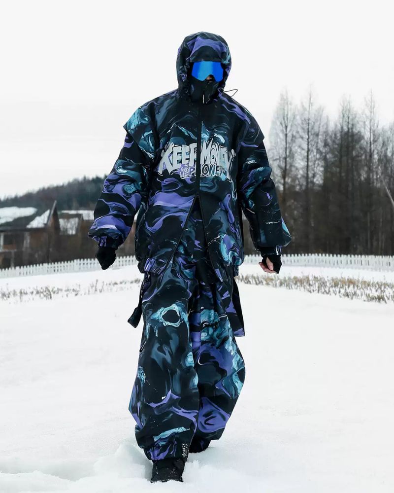 Ski Wear Thick Snow Suit -Unisex(Single Unit Available)