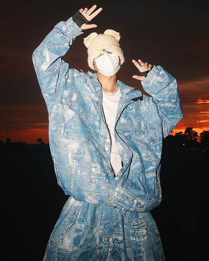 Ski Wear Thickened 3L Hooded Snowboard Suit -Men&