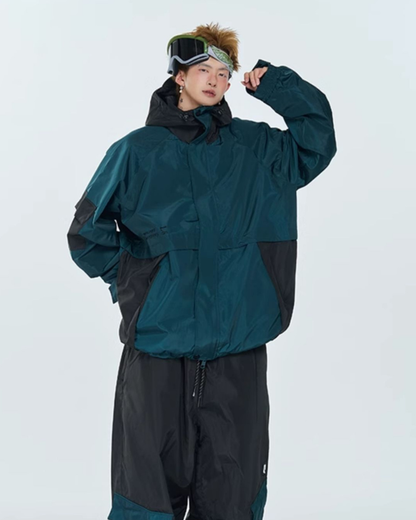 Ski Wear Thickened 3L Waterproof Snow Jacket&amp;Pants Suit -Men&