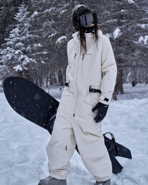 Ski Wear Unisex Snowboard Outfit One Piece Snow Suit