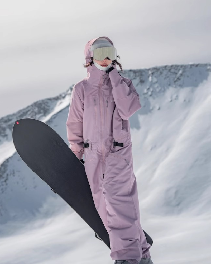 Ski Wear Unisex Snowboard Outfit One Piece Snow Suit