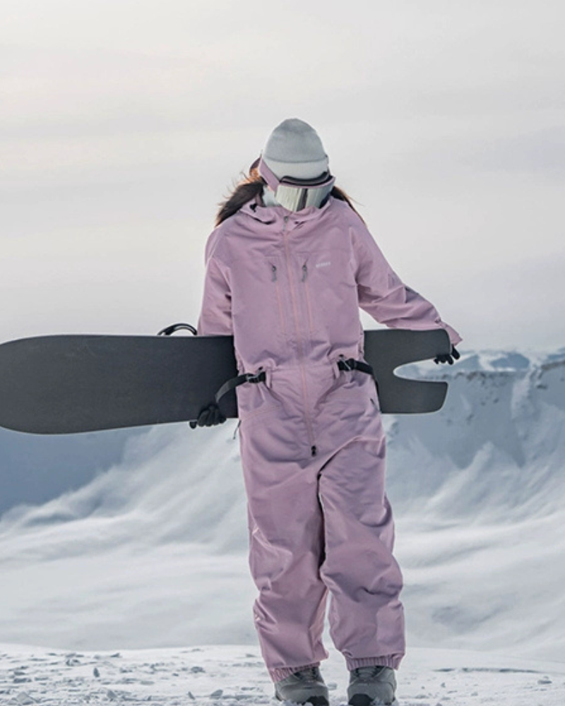 Ski Wear Unisex Snowboard Outfit One Piece Snow Suit