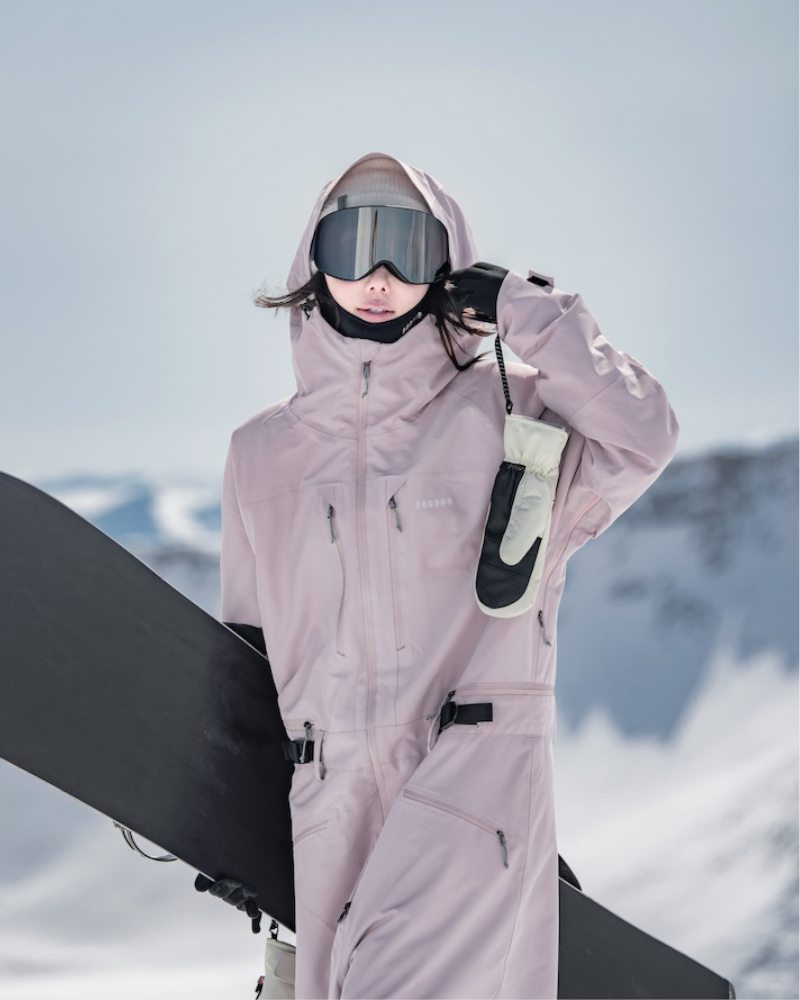 Ski Wear Unisex Snowboard Outfit One Piece Snow Suit