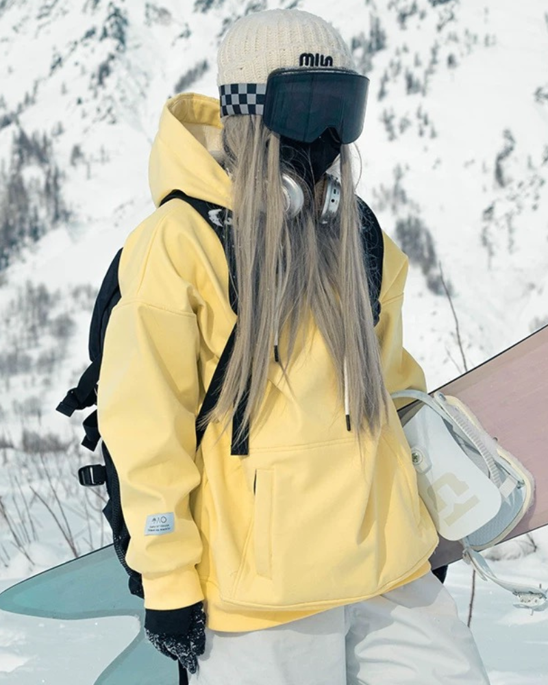 Ski Wear Warmth Waterproof Hoodie -Unisex