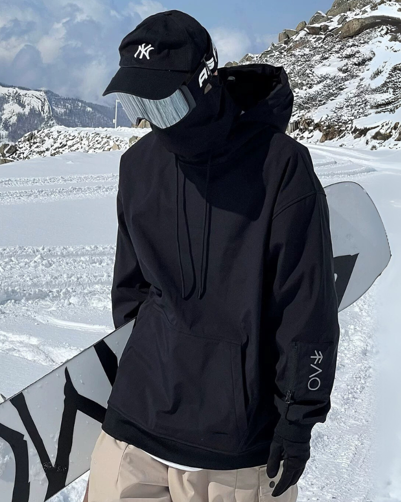 Ski Wear Warmth Waterproof Unisex Hoodie