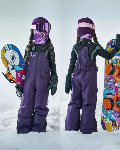 Ski Wear Waterproof Reflective Kids Snow Suit Jacket&amp;Bibs (Single Unit Available)