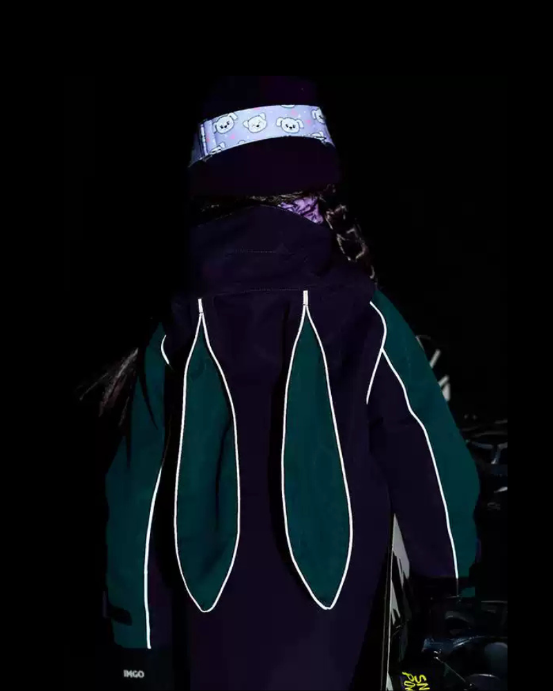 Ski Wear Waterproof Reflective Kids Snow Suit Jacket&amp;Bibs (Single Unit Available)