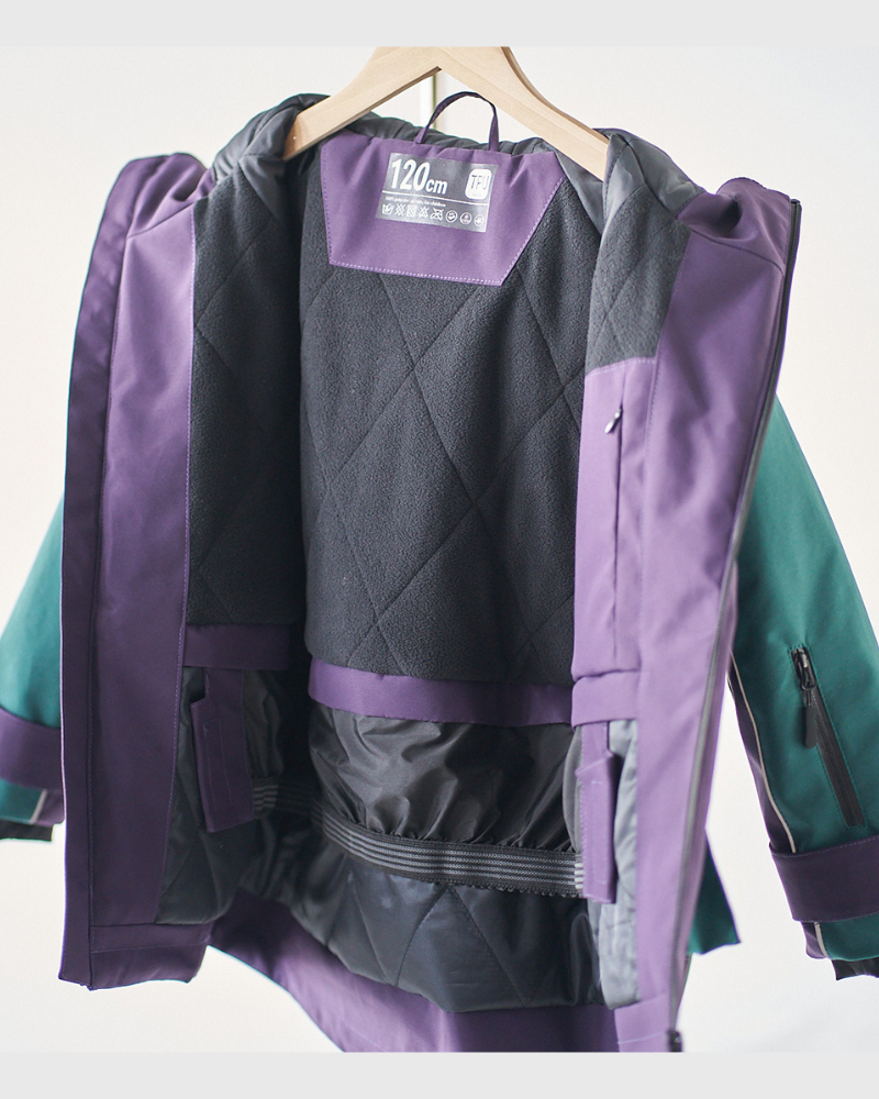 Ski Wear Waterproof Reflective Kids Snow Suit Jacket&Bibs (Single Unit Available)