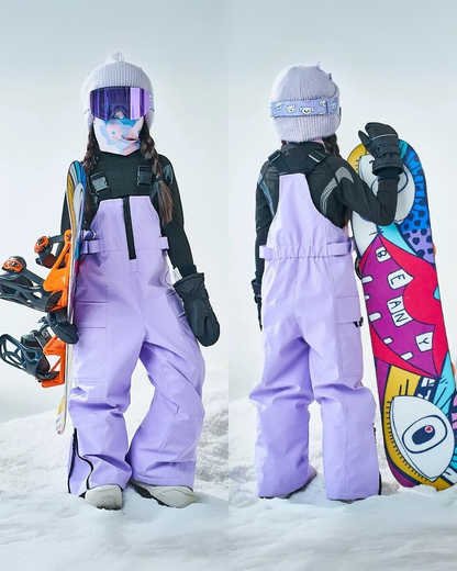 Ski Wear Waterproof Reflective Kids Snow Suit Jacket&amp;Bibs (Single Unit Available)