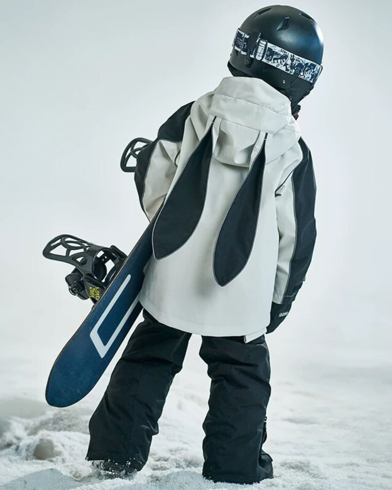 Ski Wear Waterproof Reflective Kids Snow Suit Jacket&Bibs (Single Unit Available)