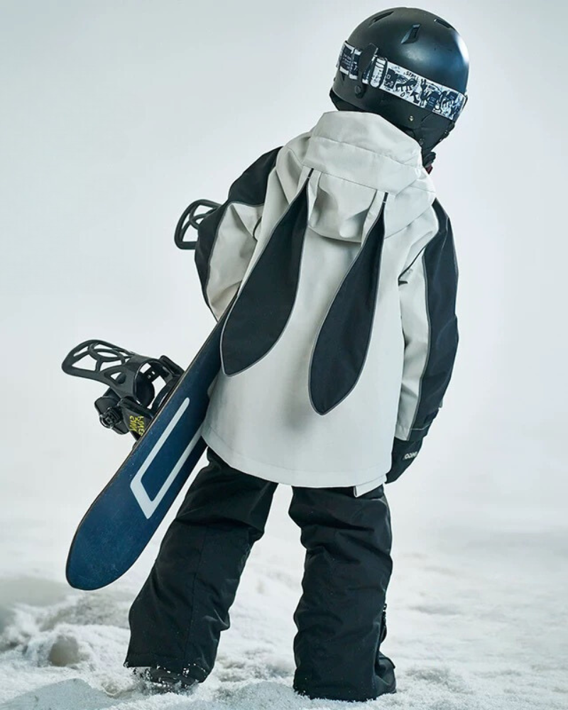 Ski Wear Waterproof Reflective Kids Snow Suit Jacket&amp;Bibs (Single Unit Available)