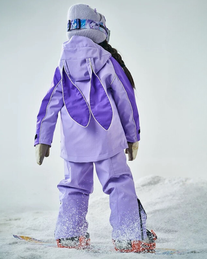 Ski Wear Waterproof Reflective Kids Snow Suit Jacket&Bibs (Single Unit Available)