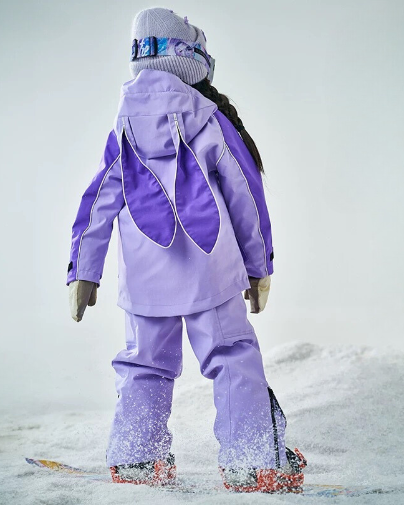 Ski Wear Waterproof Reflective Kids Snow Suit Jacket&amp;Bibs (Single Unit Available)
