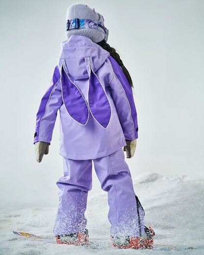 Ski Wear Waterproof Reflective Kids Snow Suit Jacket&amp;Bibs (Single Unit Available)