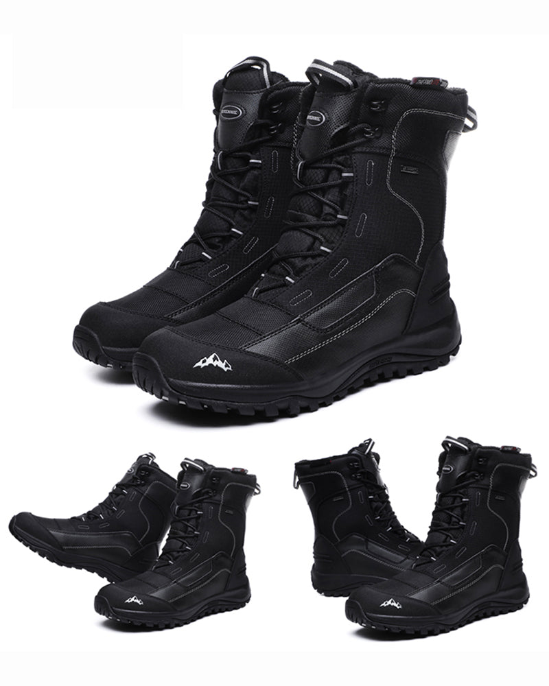 Ski Wear Waterproof Slip-resistant Snow Boots -Men&
