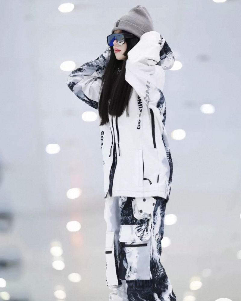 Ski Wear Waterproof Tie-Dye Snow Suit -Unisex (Single Unit Available)