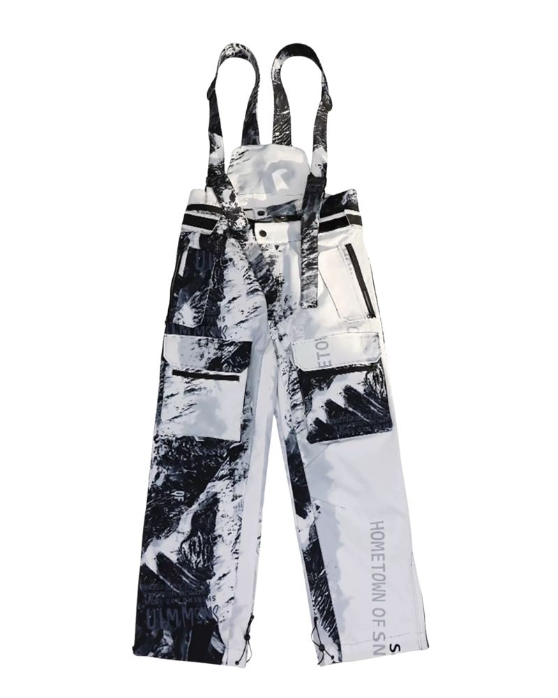 Ski Wear Waterproof Tie-Dye Snow Suit -Unisex (Single Unit Available)
