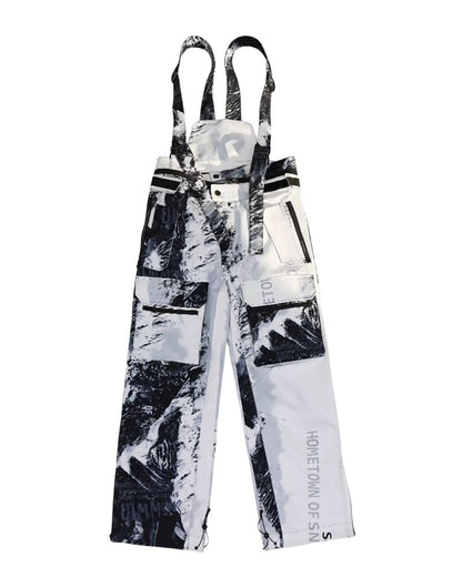 Ski Wear Waterproof Tie-Dye Snow Suit -Unisex (Single Unit Available)