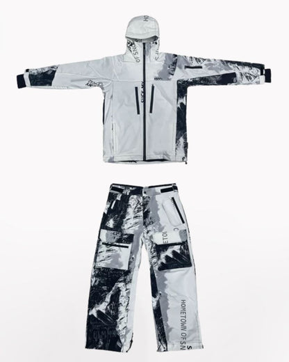 Ski Wear Waterproof Tie-Dye Snow Suit -Unisex (Single Unit Available)