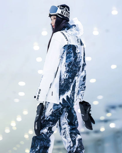 Ski Wear Waterproof Tie-Dye Snow Suit -Unisex (Single Unit Available)