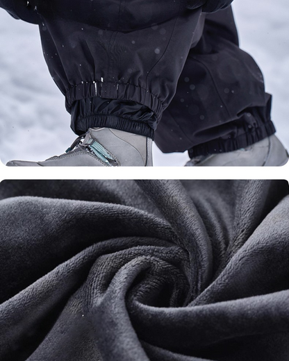 Ski Wear Windproof 3L Thick Snow Pants -Unisex