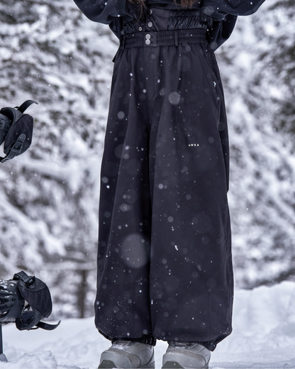 Ski Wear Windproof 3L Thick Snow Pants -Unisex