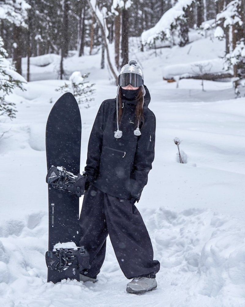 Ski Wear Windproof 3L Thick Snow Pants -Unisex