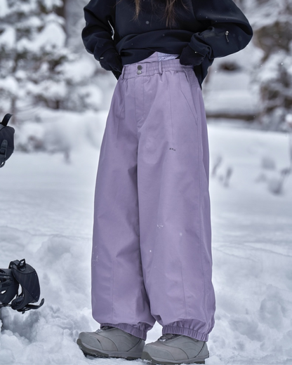 Ski Wear Windproof 3L Thick Snow Pants -Unisex