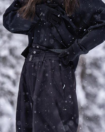 Ski Wear Windproof 3L Thick Snow Pants -Unisex